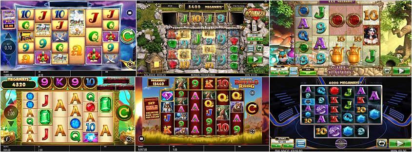 Megaways slots screenshots
